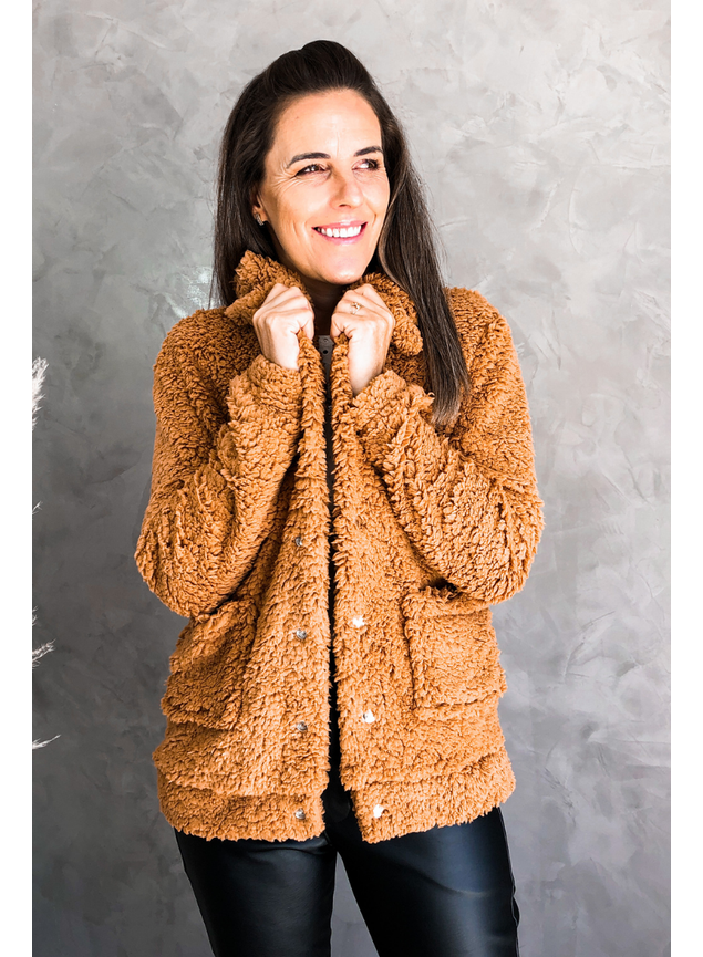 Casaco Pelinho Blusa De Frio Feminina Com Pelo Por Dentro Casaco