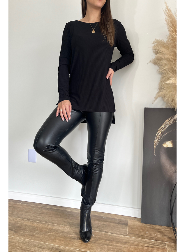 Couro Sintético CalÃ§a Legging Estilo Couro Couro Eco CalÇa De